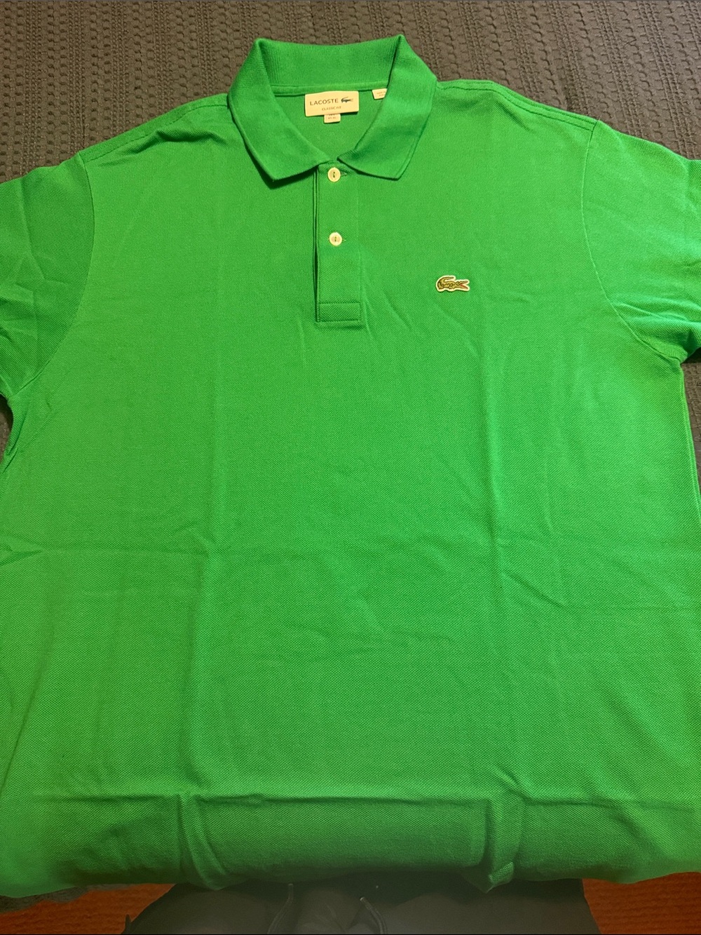 Lacoste Men's Bright Green Piqué Polo